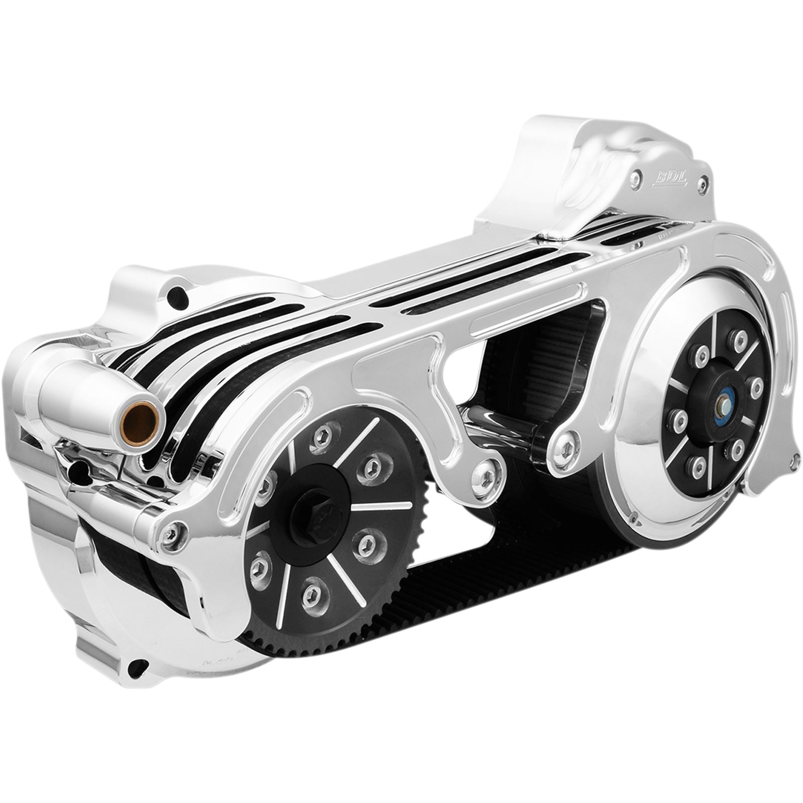 Belt Drives Belt Drive 2" Chrome 1-Piece FL17 [MPN: EVO-16BH-2C]_350886