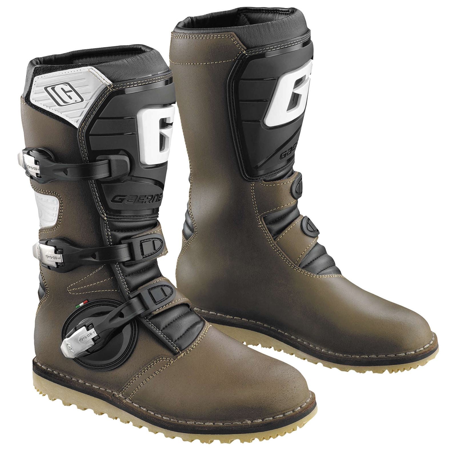 Gaerne Men's Balance Pro-Tech Boots Brown - Size9 [MPN: 2524-013-09]_507297