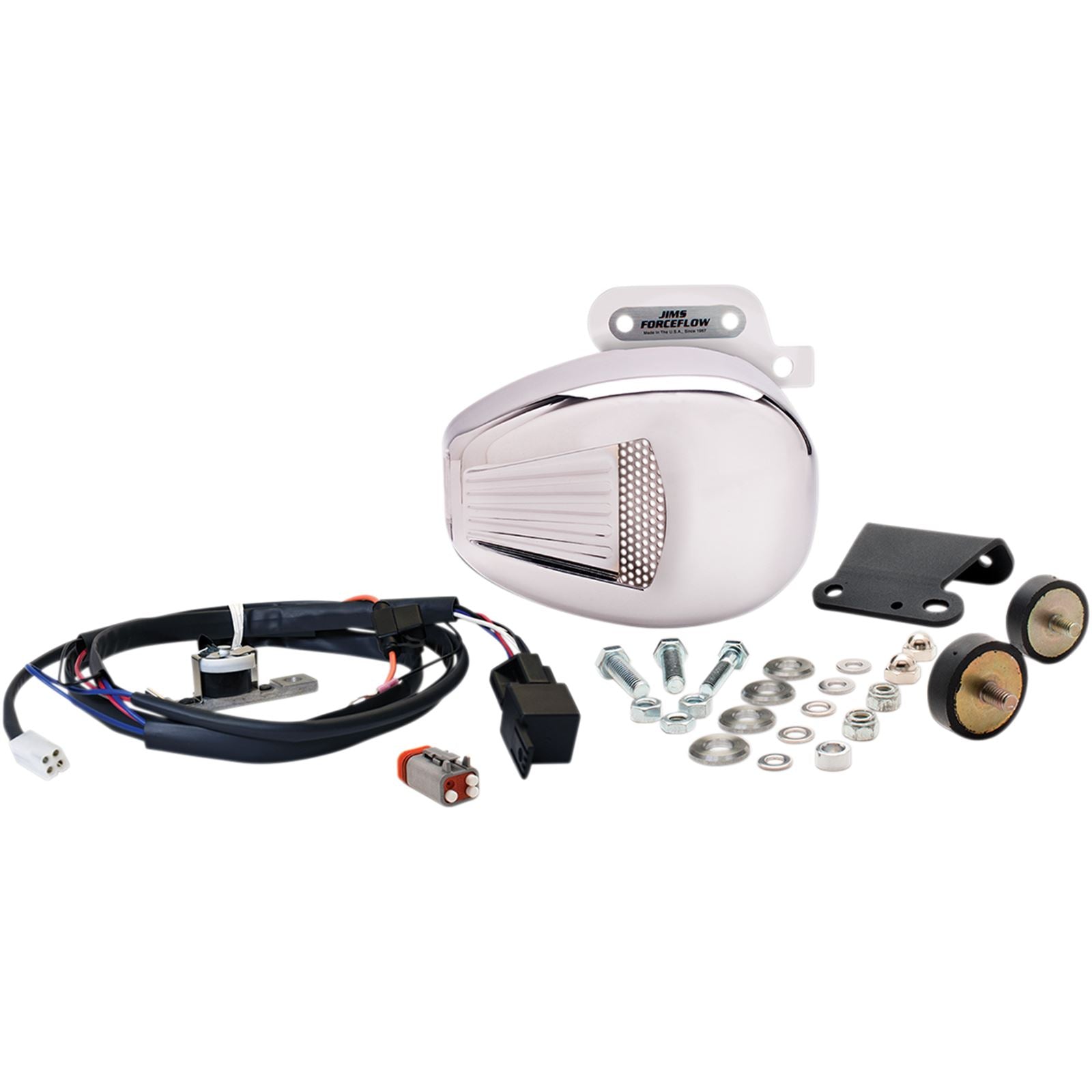 Jim's Machining Forceflow Head Cooler - Chrome - Milwaukee-Eight [MPN: 5469]_399729