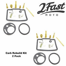 2FastMoto Carburetor Repair Kit Jets Gaskets for Honda CB200T, CB200, CL 200 2fm-25-90201_632354