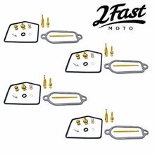 2FastMoto Carburetor Repair Rebuild Kit - 4/Pack for Honda CB350F, CB350 Four 2fm-25-90339_648364