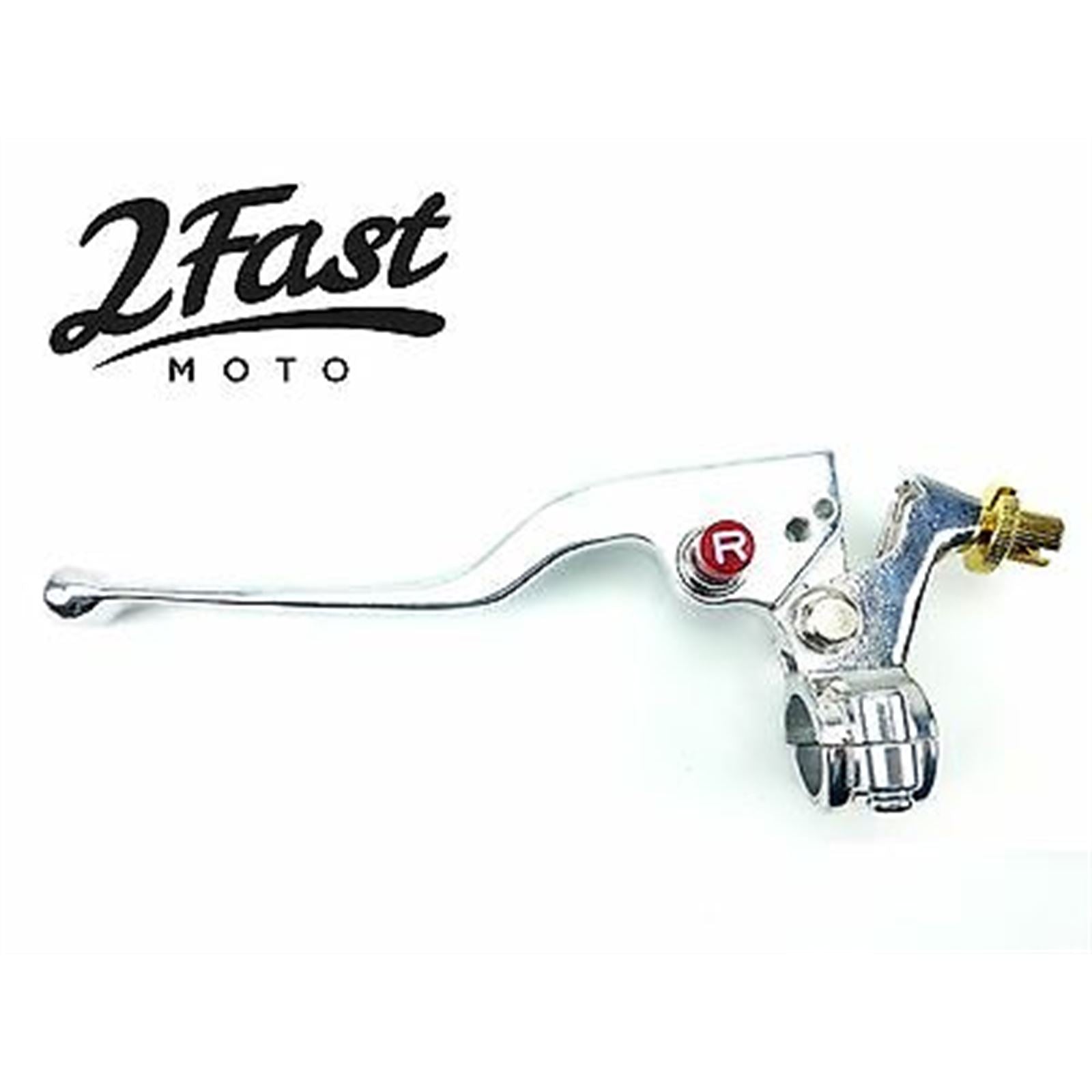 2FastMoto Brake Lever with Reverse Button for Honda ATV 53180-hc3-000 / 53180-ha0-770_632248