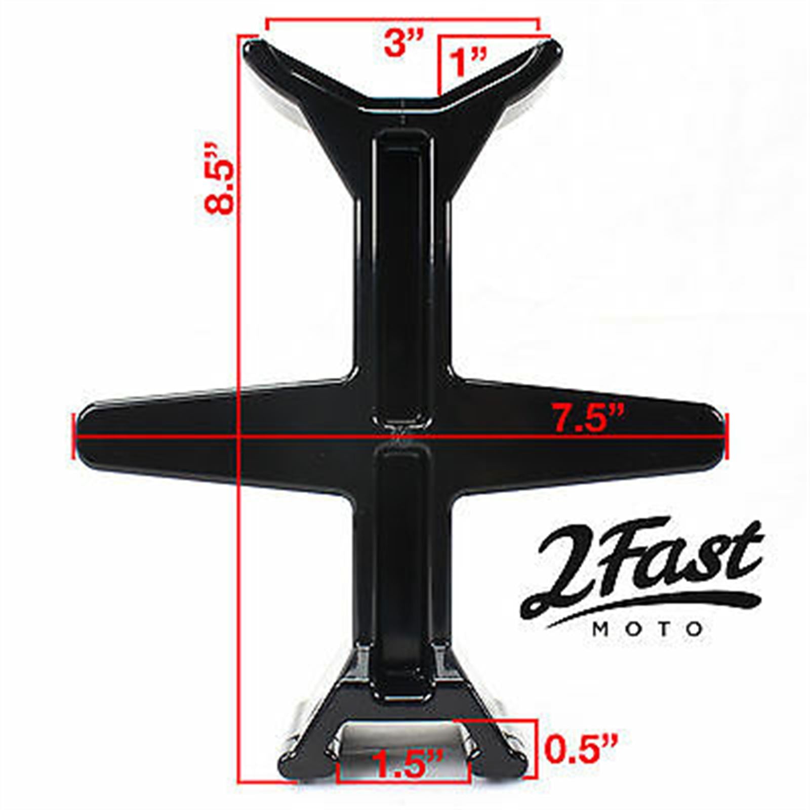 2FastMoto Dirt Bike Fork Support Rest Stand Black For Off Road Dirt Motocross 11-4301b_621994
