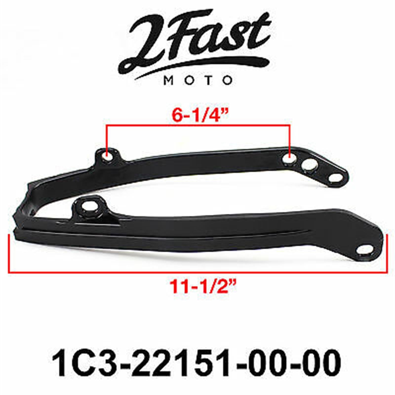 2FastMoto Chain Slide Rubber Guide for Yamaha YZ125, 250, WR 250F, 450F  [MPN: 1C3-22151-00]_648316