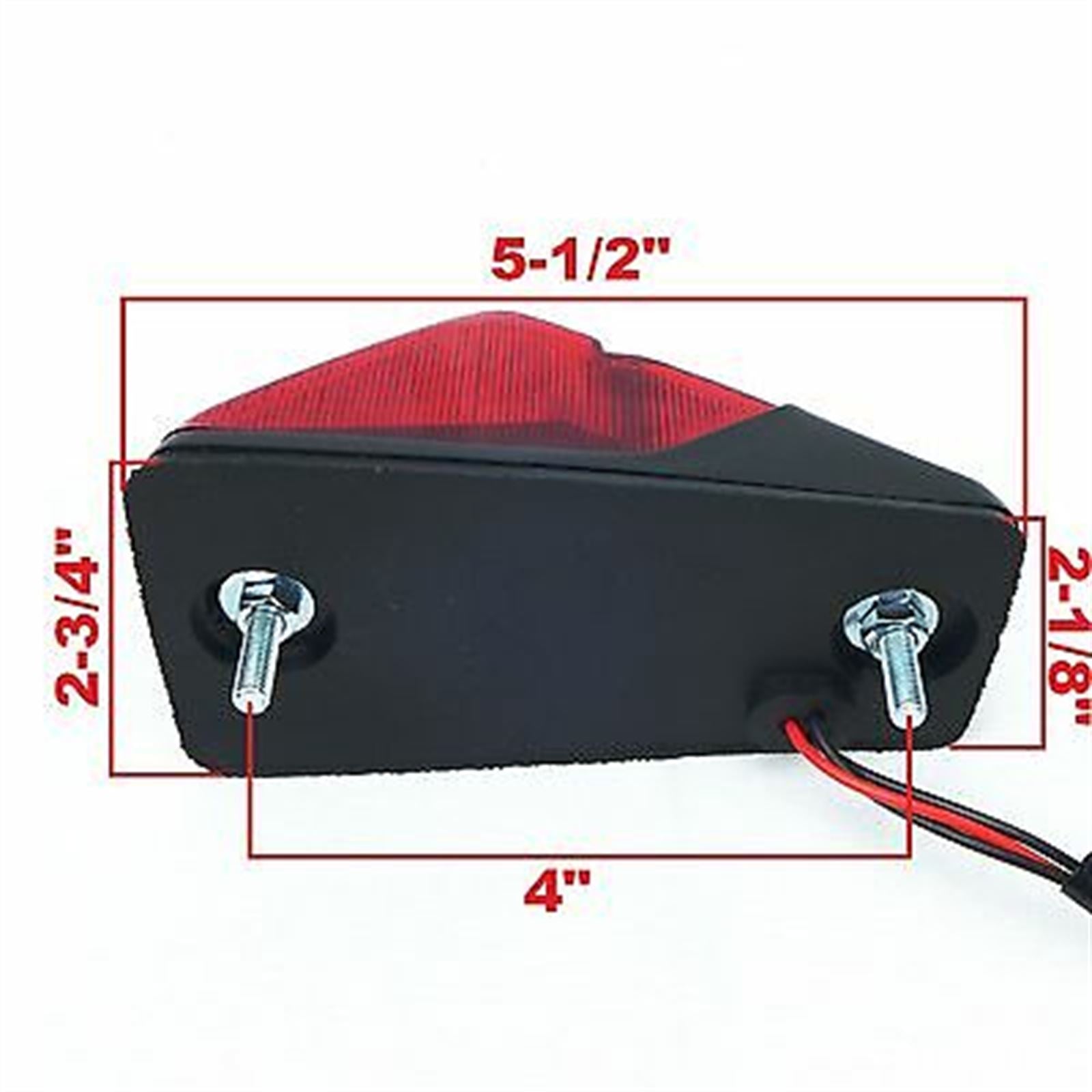 2FastMoto Taillight Assembly For Suzuki DR 250, 350  [MPN: 2fm-62-81740 / 35710-14d00]_666871