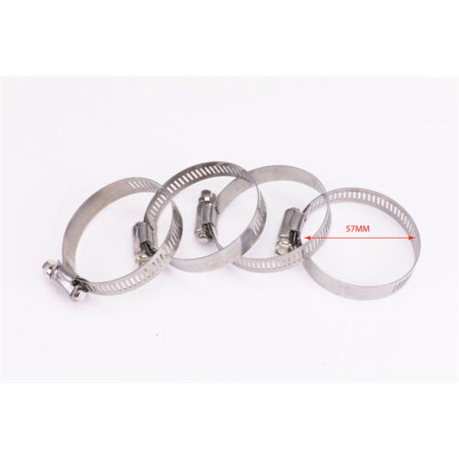 2FastMoto Set of 3 STEEL HOSE CLAMPS 1/2 X 2-1/4 57MM 05-4123CLAMP_628284