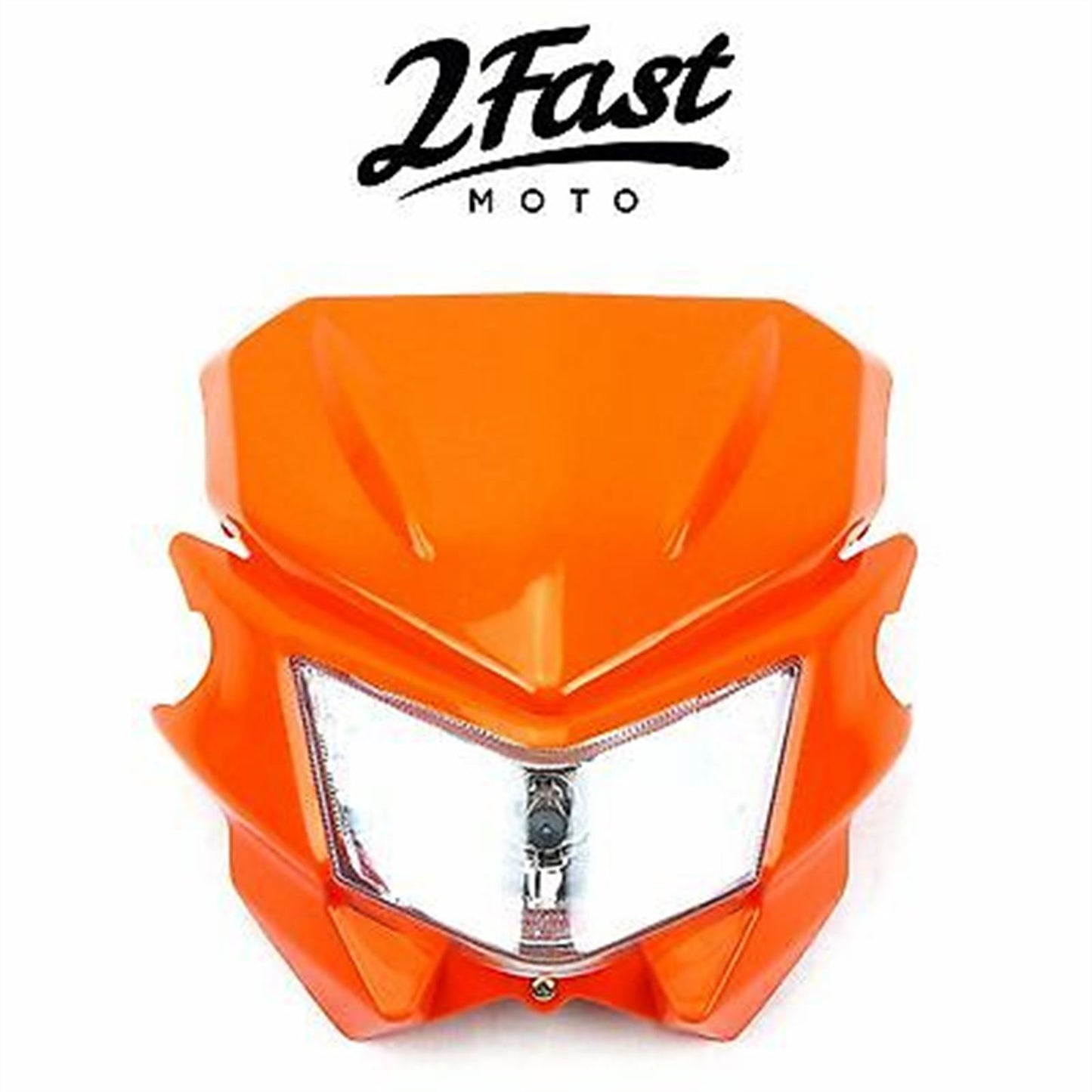 Acerbis Style Headlight - Enduro Dirtbike Offroad - Orange_660604