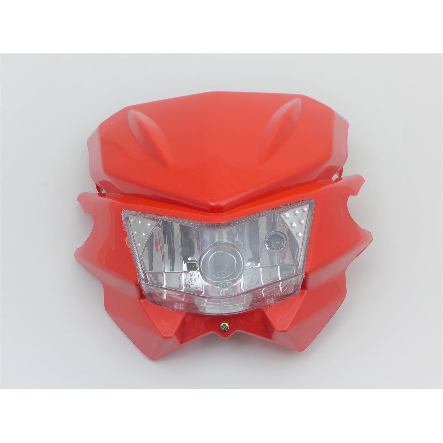 2FastMoto Acerbis Style Headlight - Street Sport Bike Dirtbike Enduro Offroad -Red [MPN: 111-005]_945139