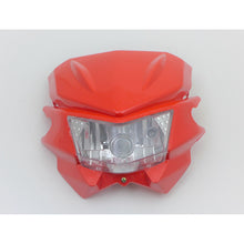 2FastMoto Acerbis Style Headlight - Street Sport Bike Dirtbike Enduro Offroad -Red [MPN: 111-005]_945139