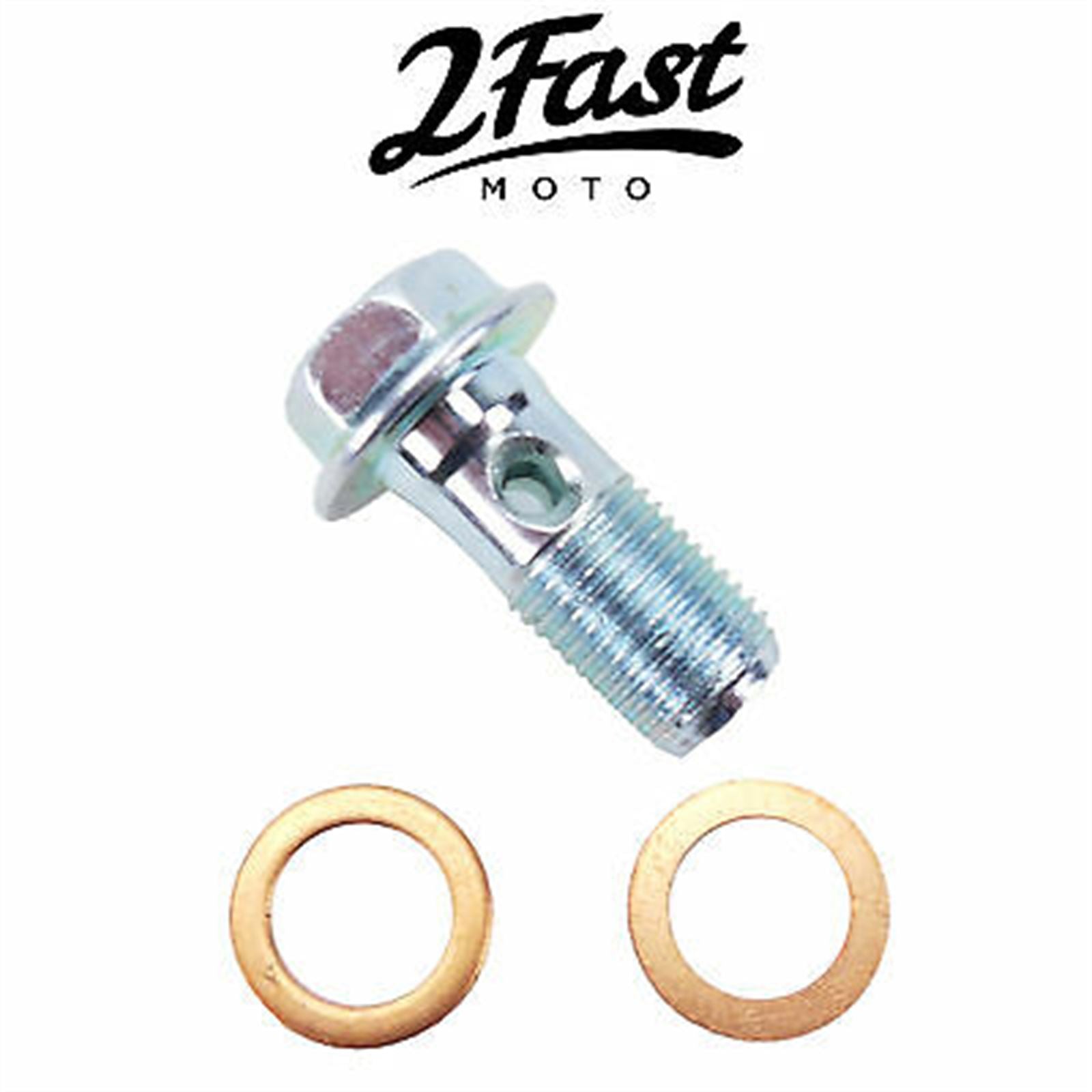 2FastMoto Banjo Bolt M10 x 1.0mm Motorcycle Brake Clutch  02-81025_634818
