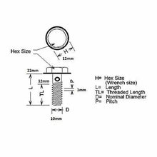 2FastMoto Banjo Bolt M10 x 1.0mm Motorcycle Brake Clutch  02-81025_634817