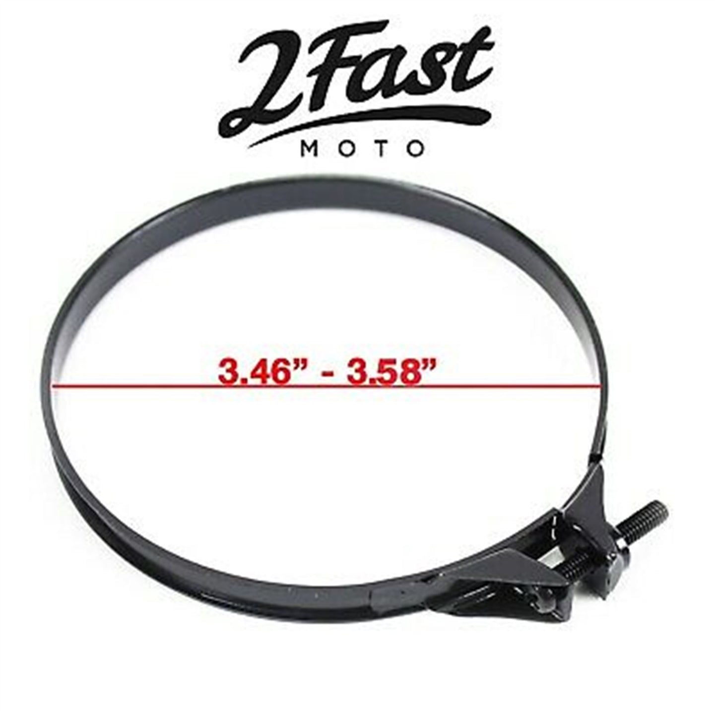 2FastMoto Carb Intake Air Box Filter Band Clamp - 88-91mm  25-3114_633219
