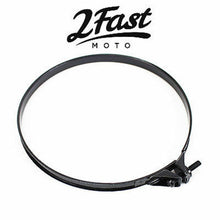 2FastMoto Air Box Filter Band Clamp Intake Manifold Wire - 124-127mm - Black  25-3114_631710