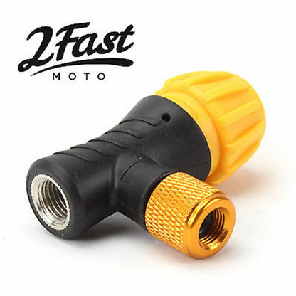 2FastMoto CO2 Flat Tire Kit Air Chuck Adapter with Cartridges - ATV, UTV [MPN: 72-2210]_628333