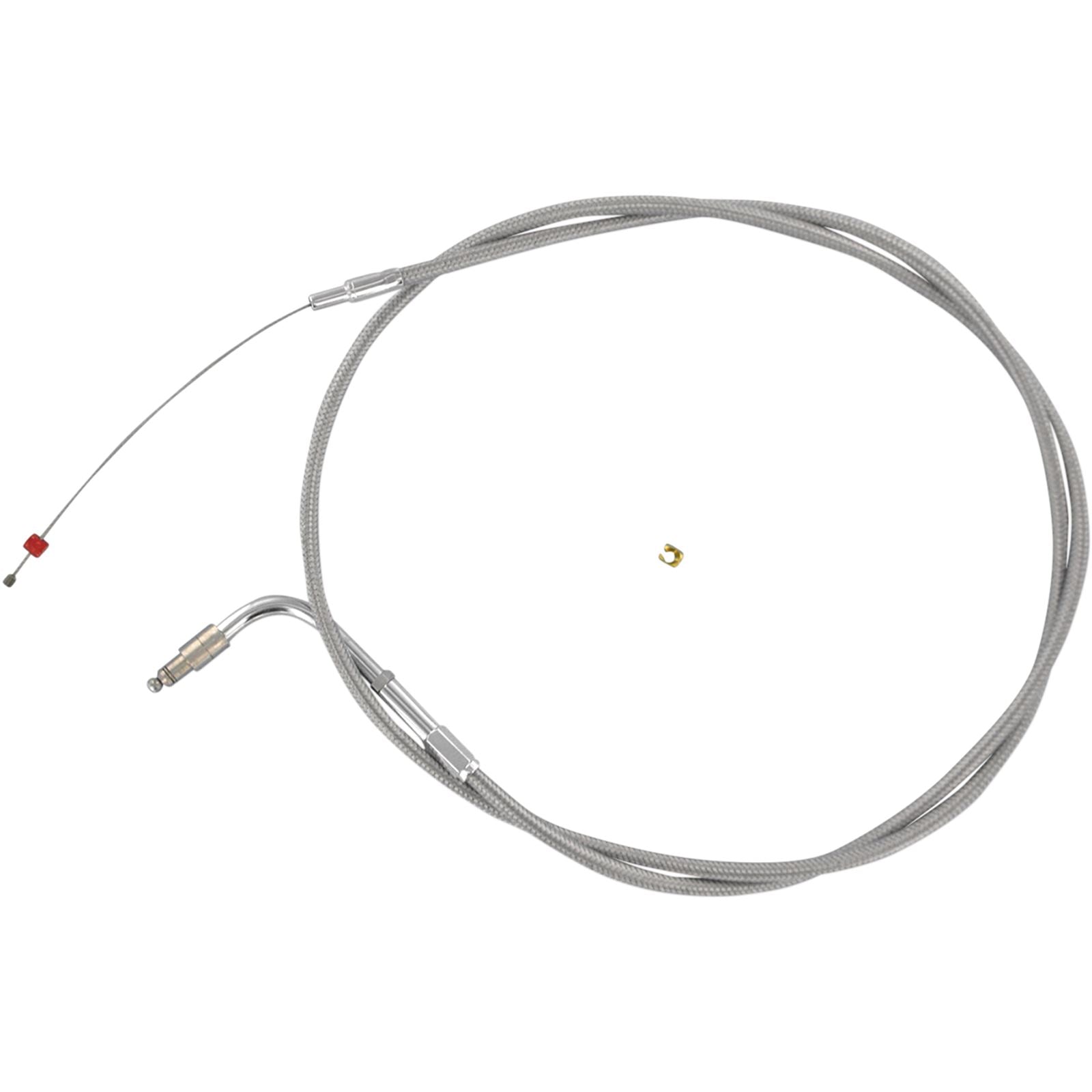 Barnett Performance Extended 6" Stainless Steel Throttle Cable for '02 - '07 FLTRI [MPN: 102-30-30018-06]_348807