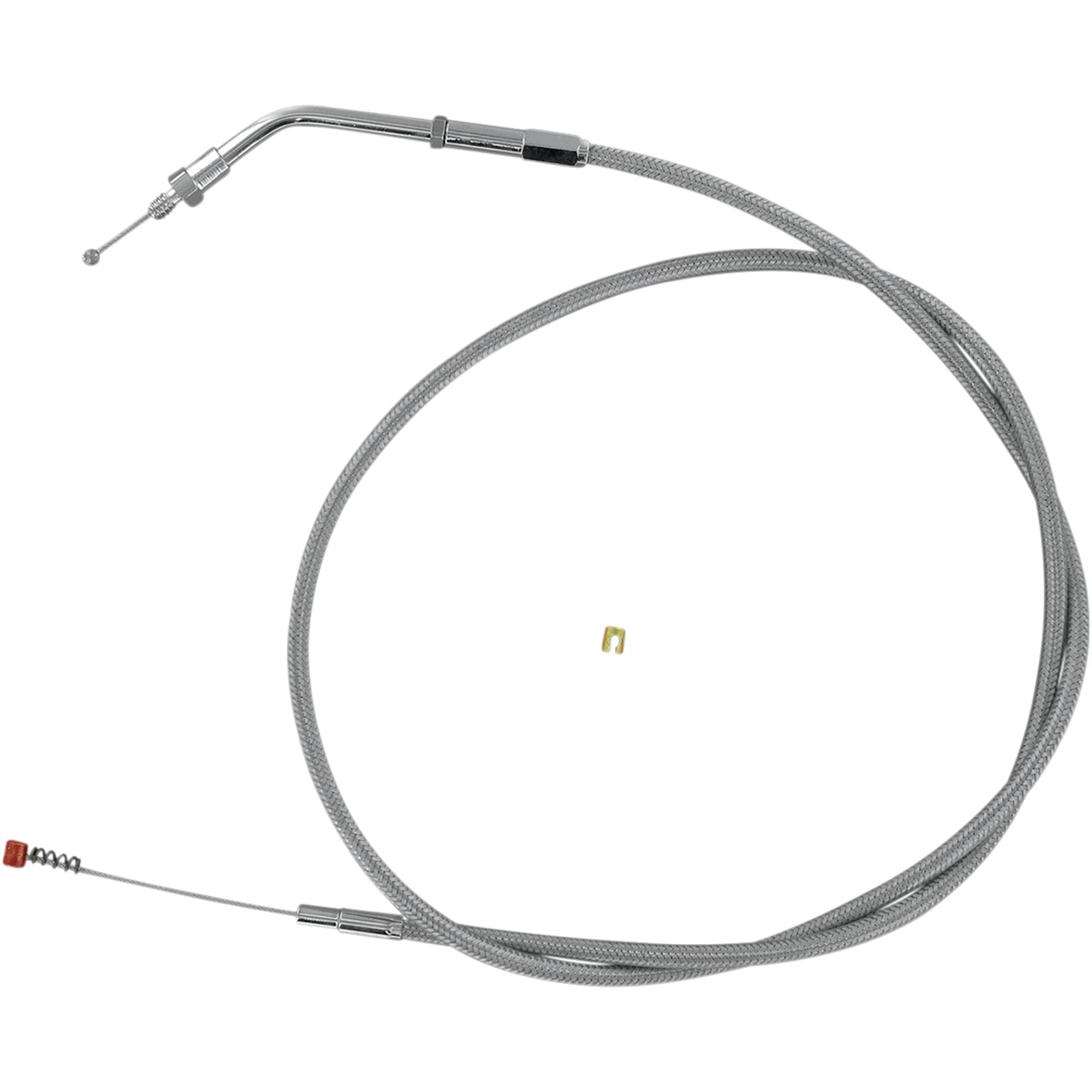 Barnett Performance Extended 6" Stainless Steel Idle Cable for '81 - '89 FL/FX/XL [MPN: 102-30-40024-06]_348919