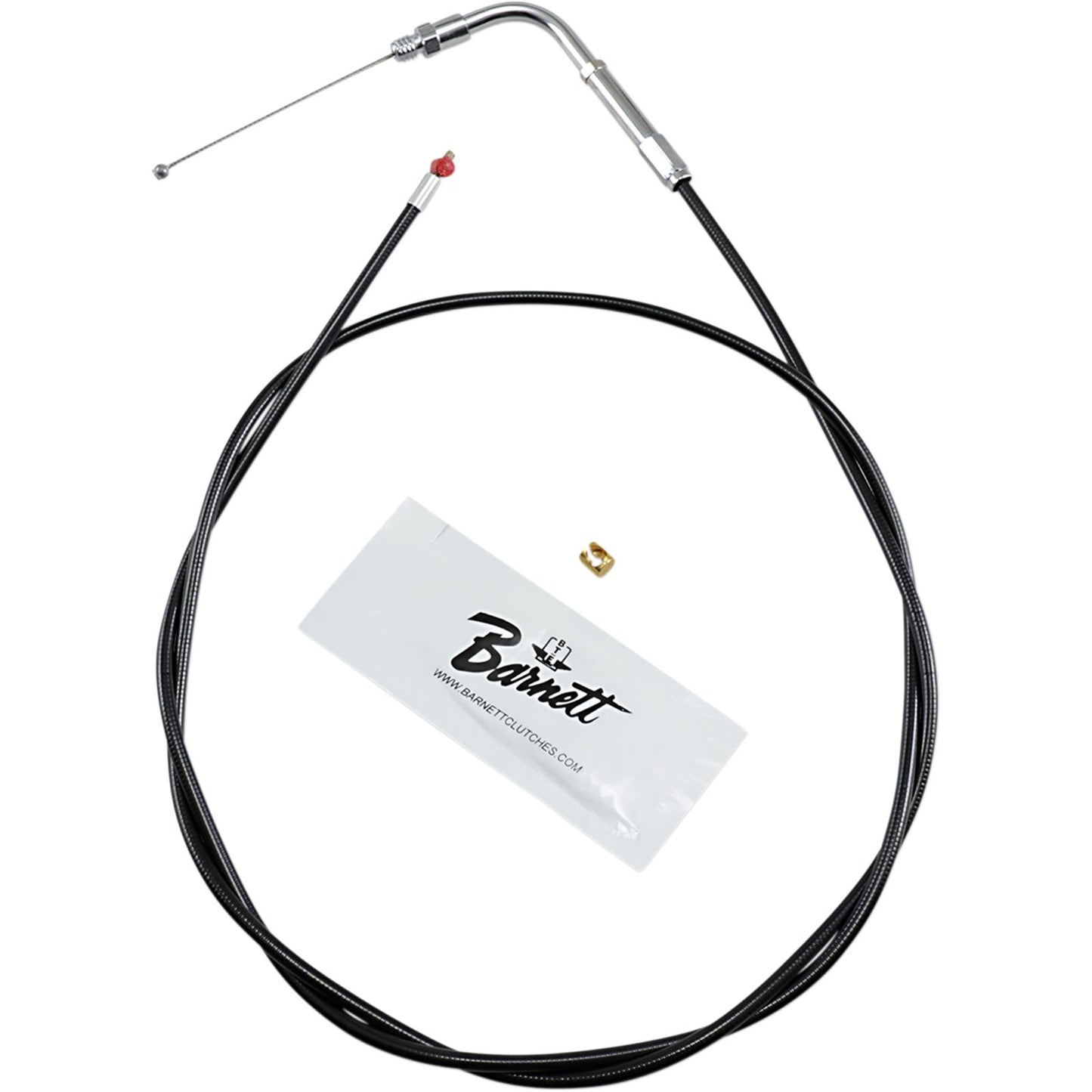 Barnett Performance Extended 6" Black Throttle Cable for '81 - '89 FLHT/FLT [MPN: 101-30-30007-06]_348871