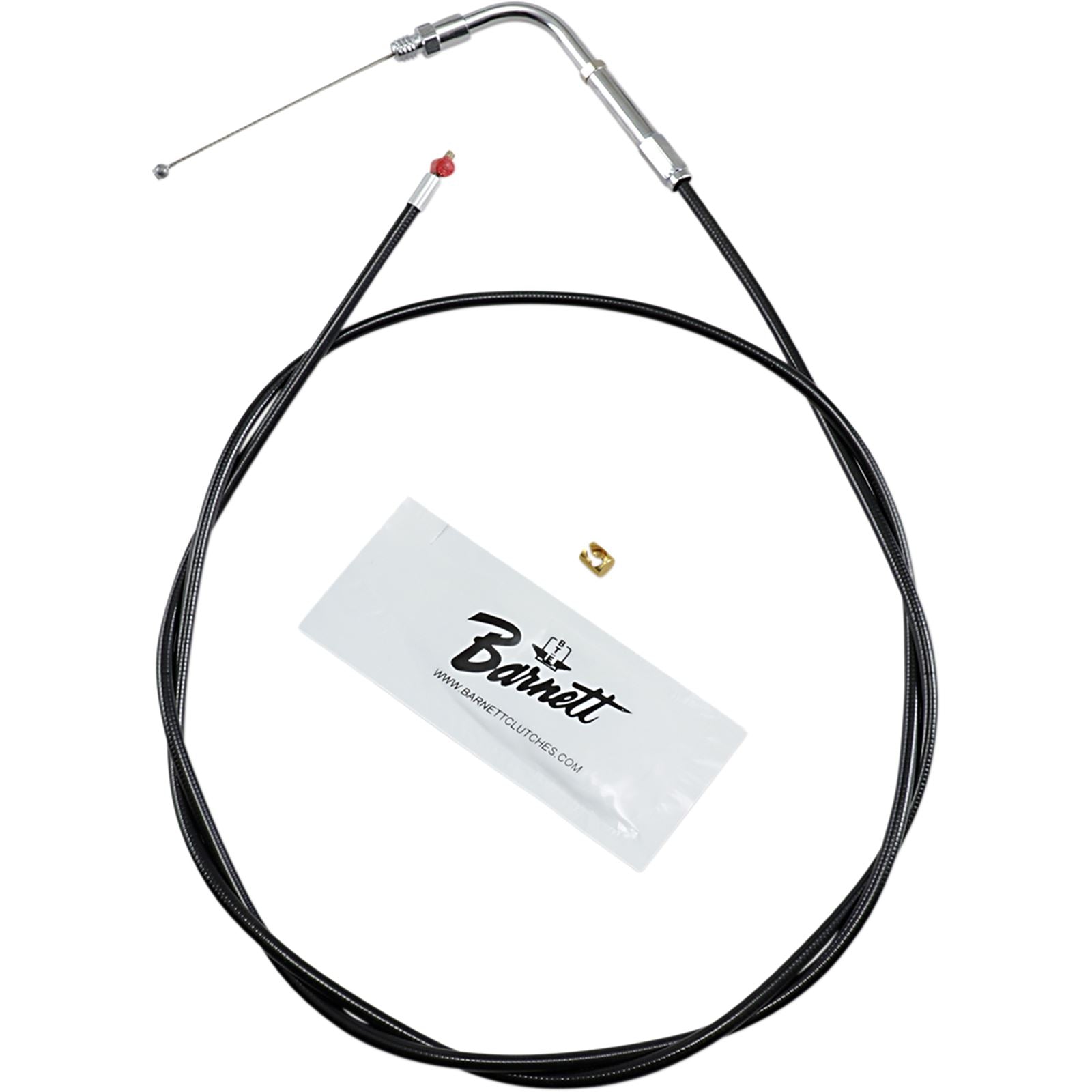 Barnett Performance Extended 6" Black Throttle Cable for '81 - '89 FLHT/FLT [MPN: 101-30-30007-06]_348871