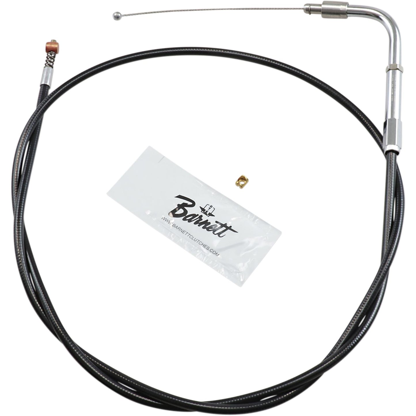 Barnett Performance Extended 6" Black Idle Cable for '96 - '05 FXST/FXD [MPN: 101-30-40015-06]_348901