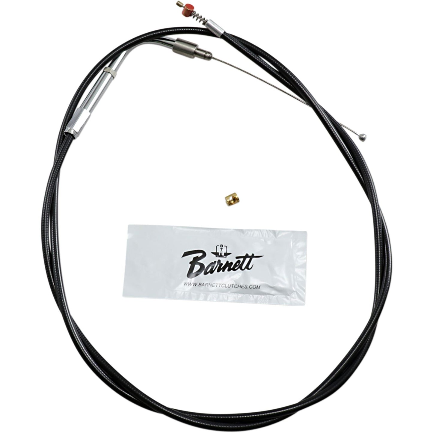 Barnett Performance Extended 6" Black Idle Cable for '02 - '07 FLHR [MPN: 101-30-40016-06]_348794