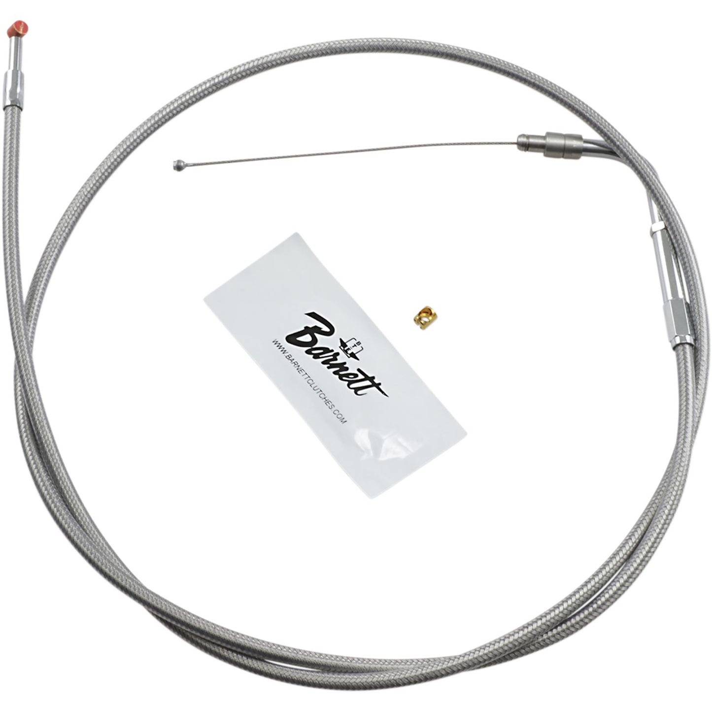 Barnett Performance Extended 6" Stainless Steel Throttle Cable for '02 - '07 FLHR [MPN: 102-30-30016-06]_348799