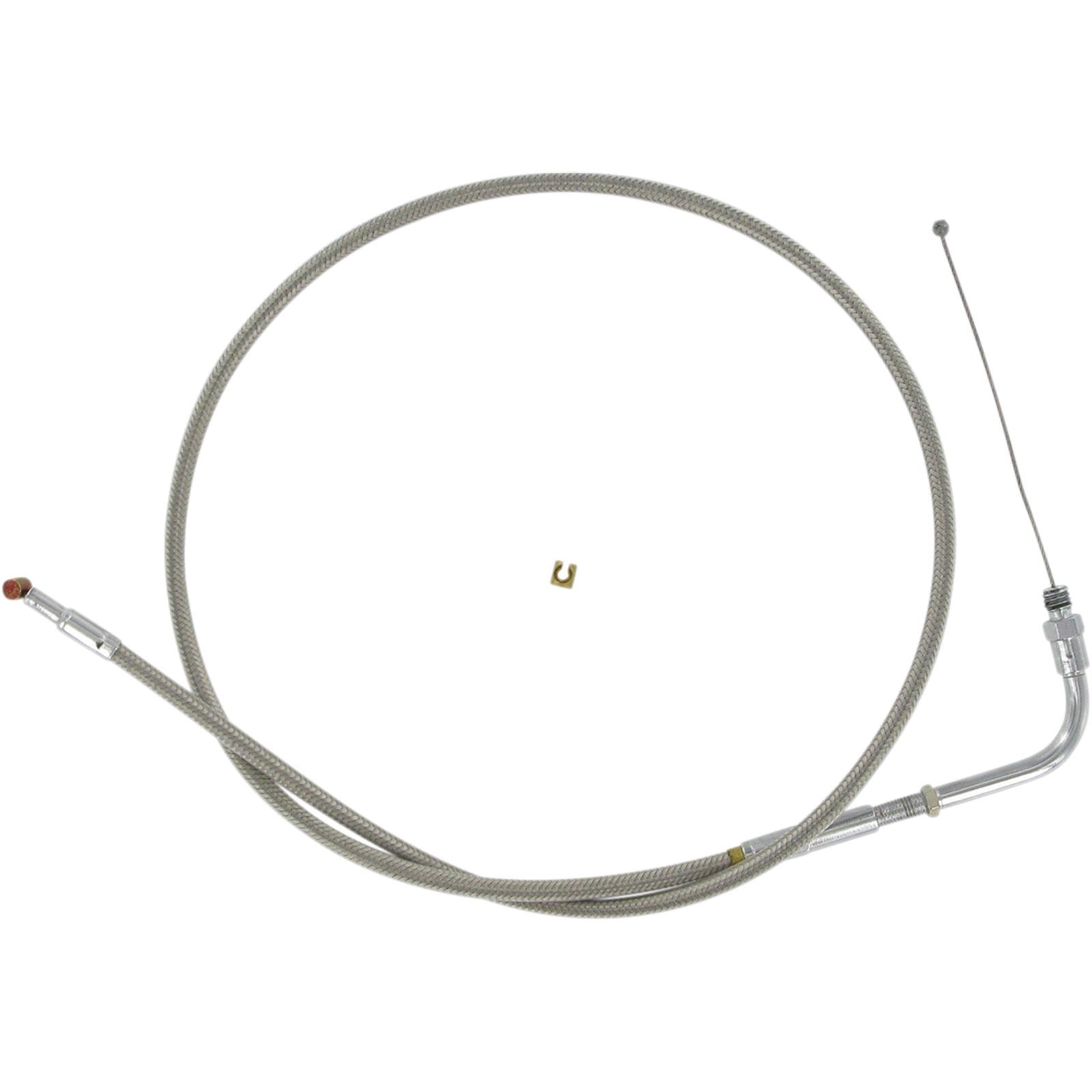 Barnett Performance Stainless Steel Throttle Cable for '81 - '89 FL/FX/XL [MPN: 102-30-30024]_348920