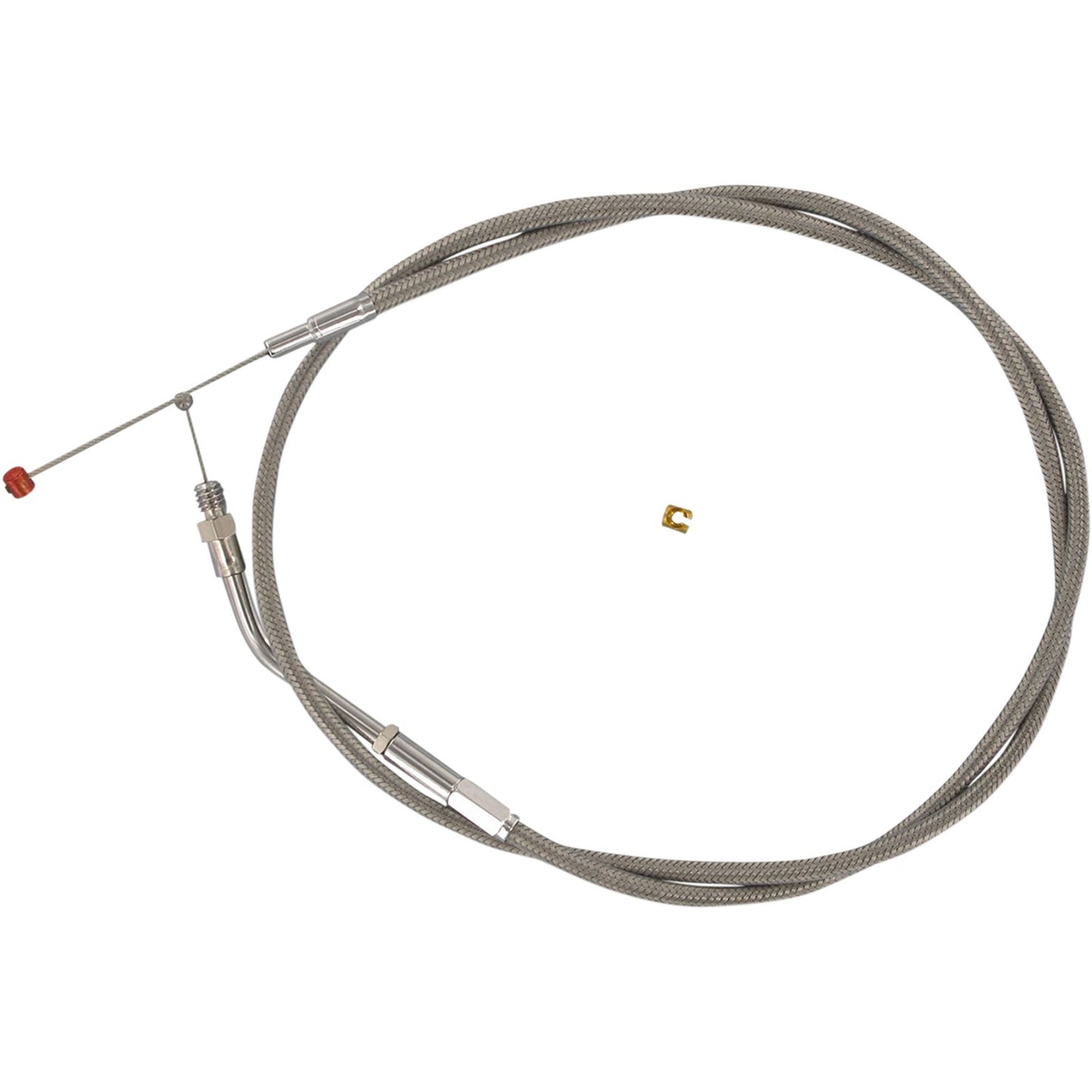 Barnett Performance Extended 6" Stainless Steel Throttle Cable for '81 - '89 FL/FX/XL [MPN: 102-30-30024-06]_348921