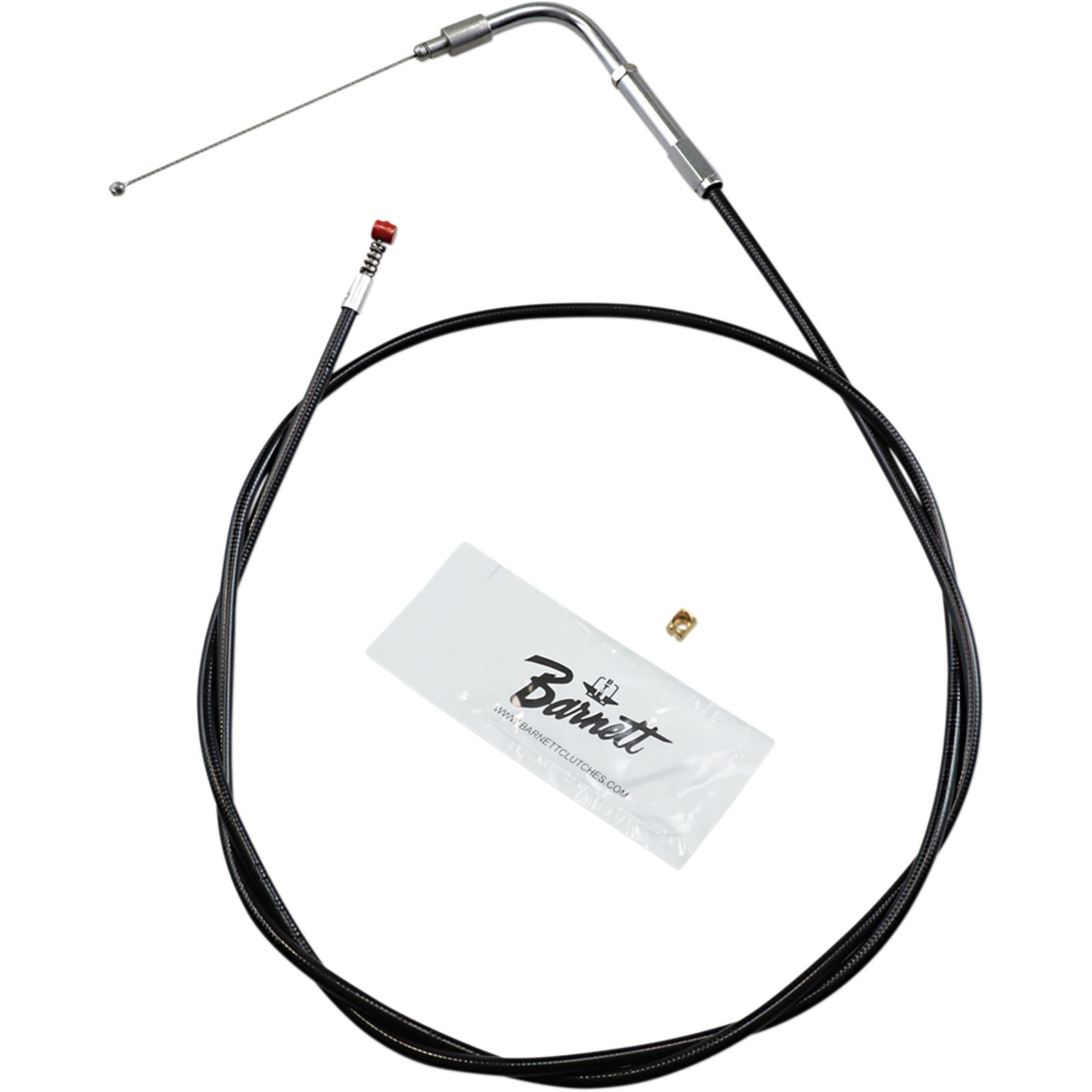 Barnett Performance Extended 6" Black Idle Cable for '96 - '07 FLHT [MPN: 101-30-40009-06]_348893