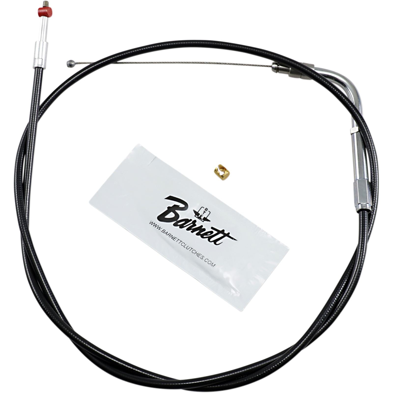 Barnett Performance Extended 6" Black Throttle Cable for '01 - '10 FXST/I [MPN: 101-30-30012-06]_348810