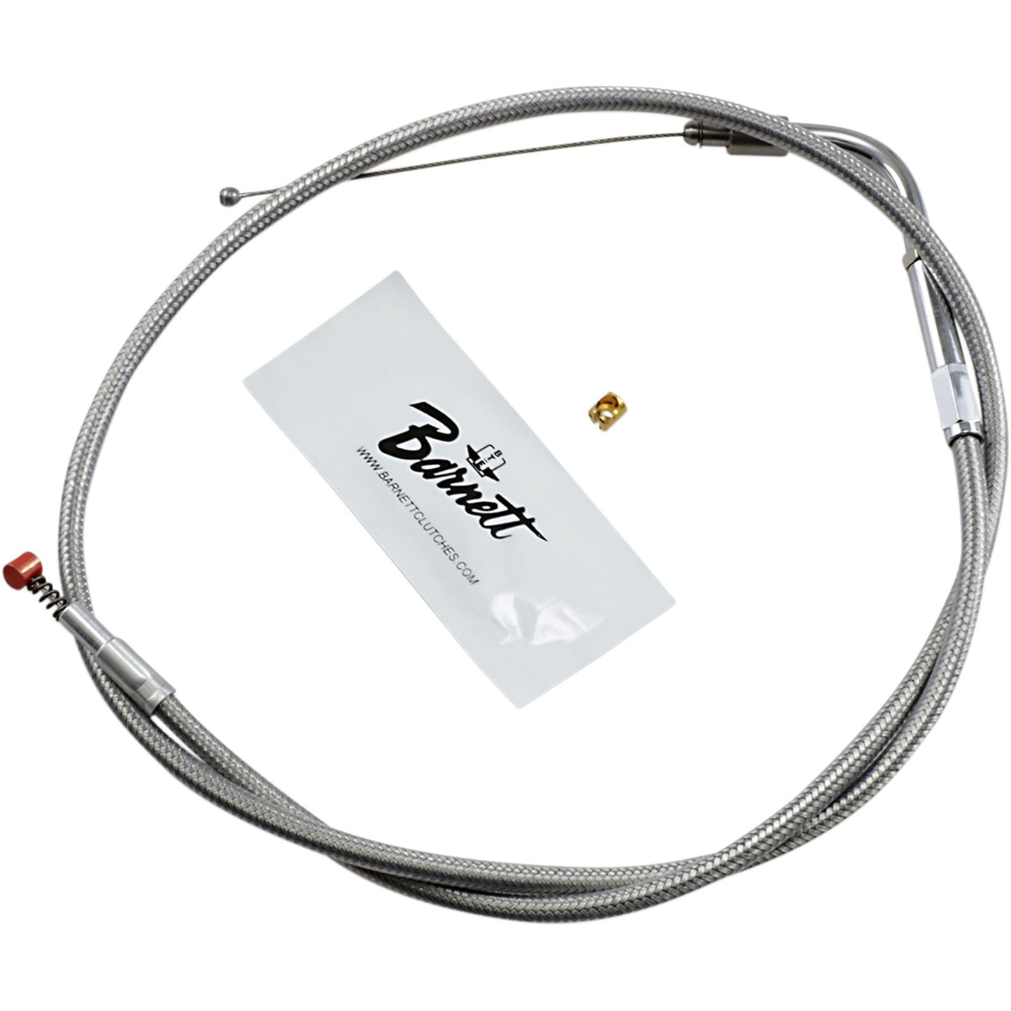 Barnett Performance Stainless Steel Idle Cable for '96 - '00 FXST [MPN: 102-30-40015]_348933