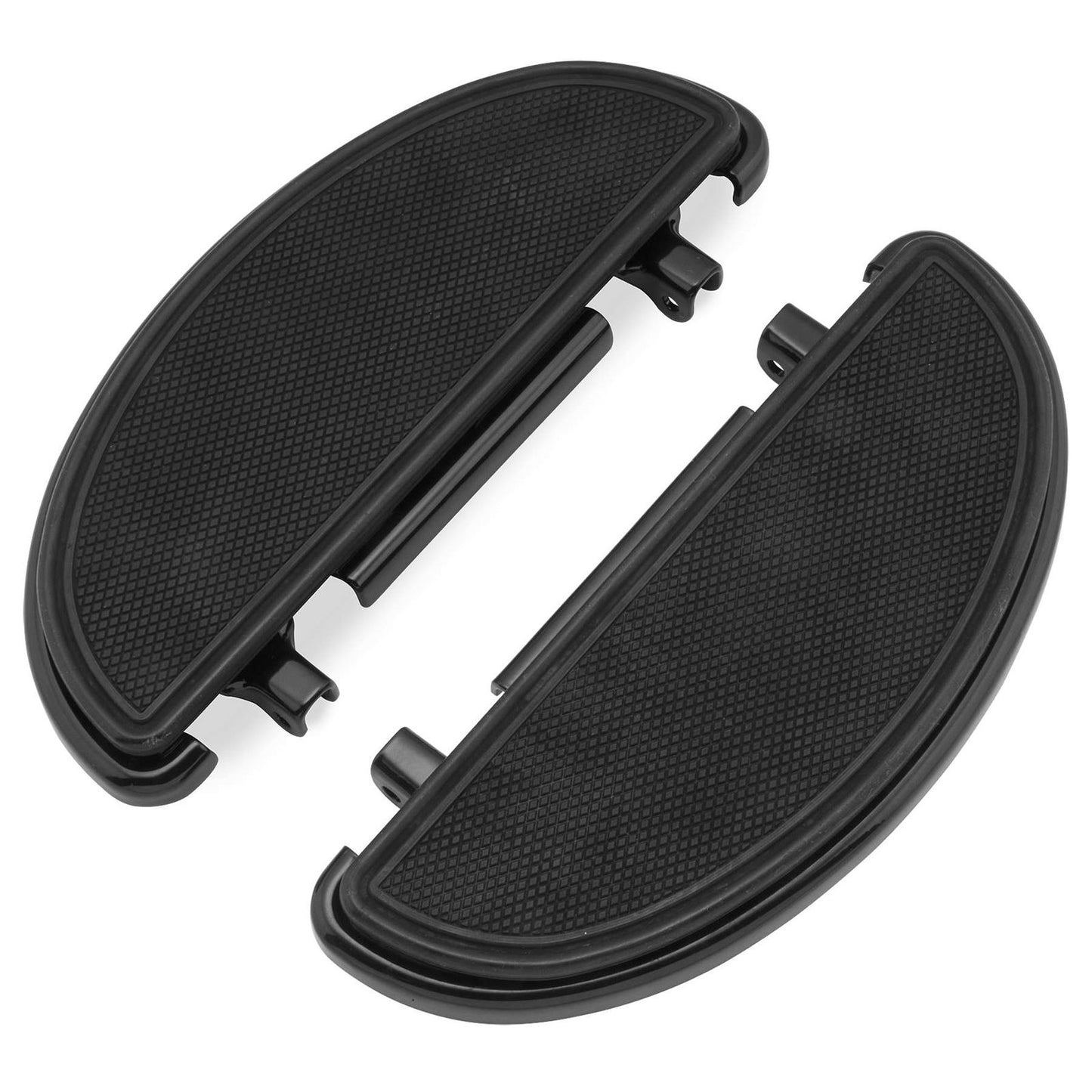 Biker's Choice Half-Moon Floorboard Kit - Black 55370_105206