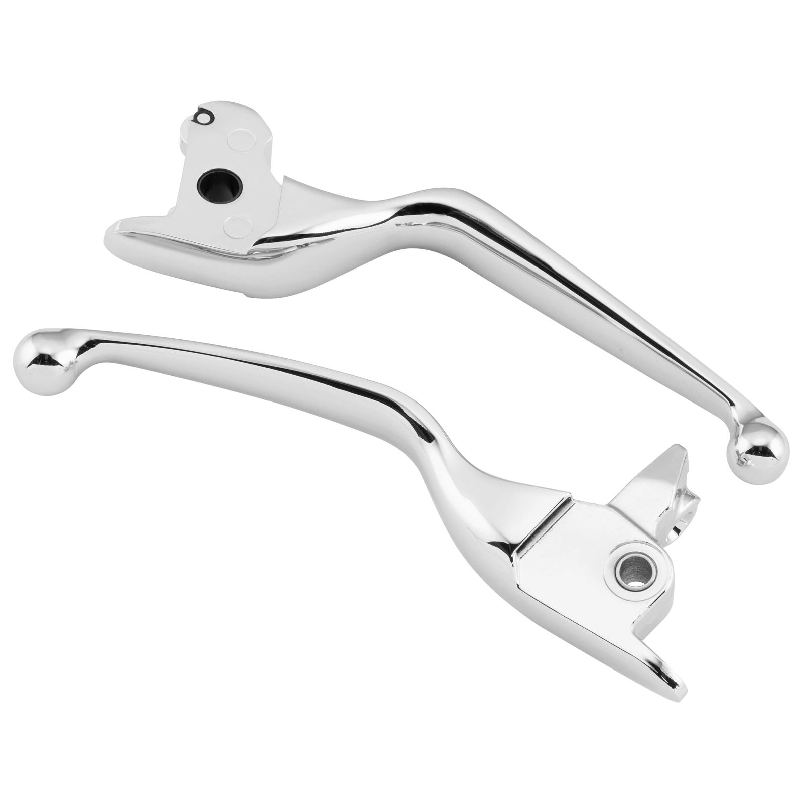 Biker's Choice Hydraulic Clutch/Brake Lever Set - Chrome 53804_105210