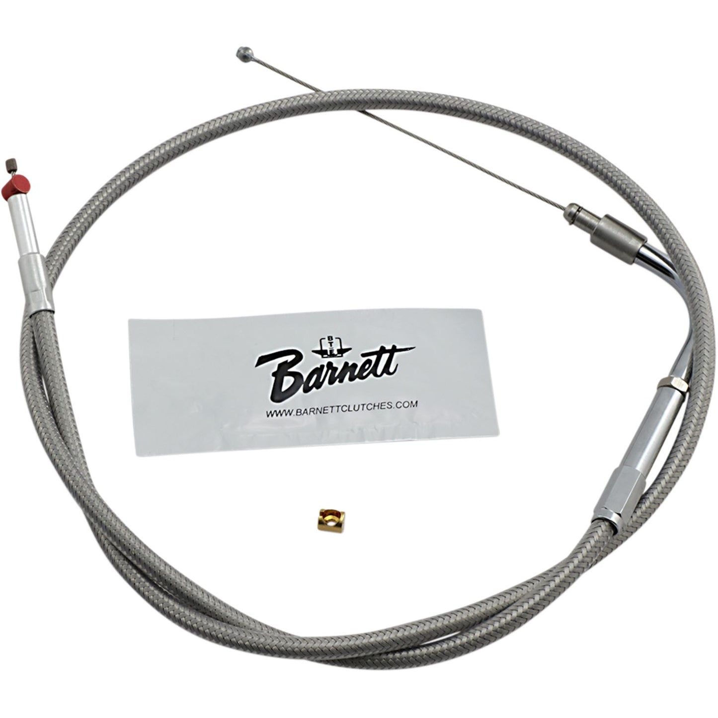 Barnett Performance Stainless Steel Idle Cable for '02 - '17 V-Rod [MPN: 102-30-40019]_348786