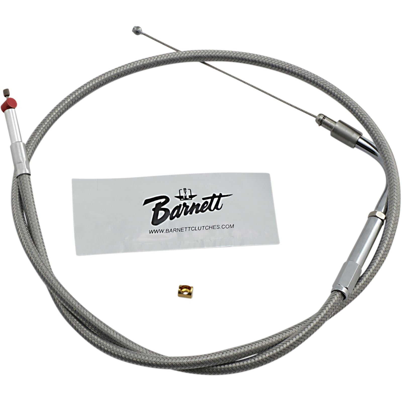 Barnett Performance Stainless Steel Idle Cable for '02 - '17 V-Rod [MPN: 102-30-40019]_348786