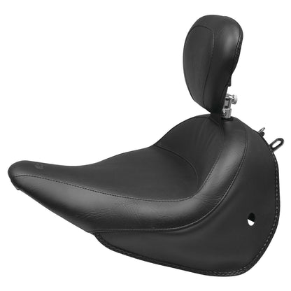 Mustang Motorcycle Products Wide Vintage Solo Seat - Driver's Backrest 79914_105351