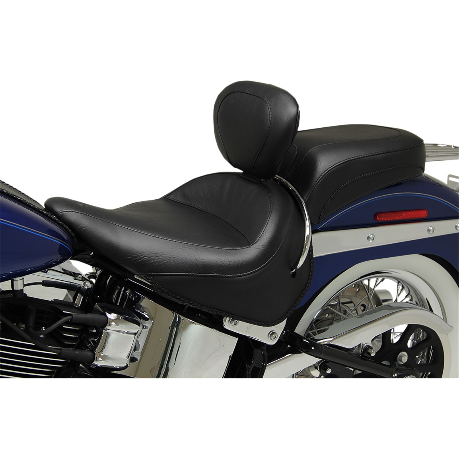 Wide Rear Seat/Pillion Pad - Vintage - Deluxe_447540