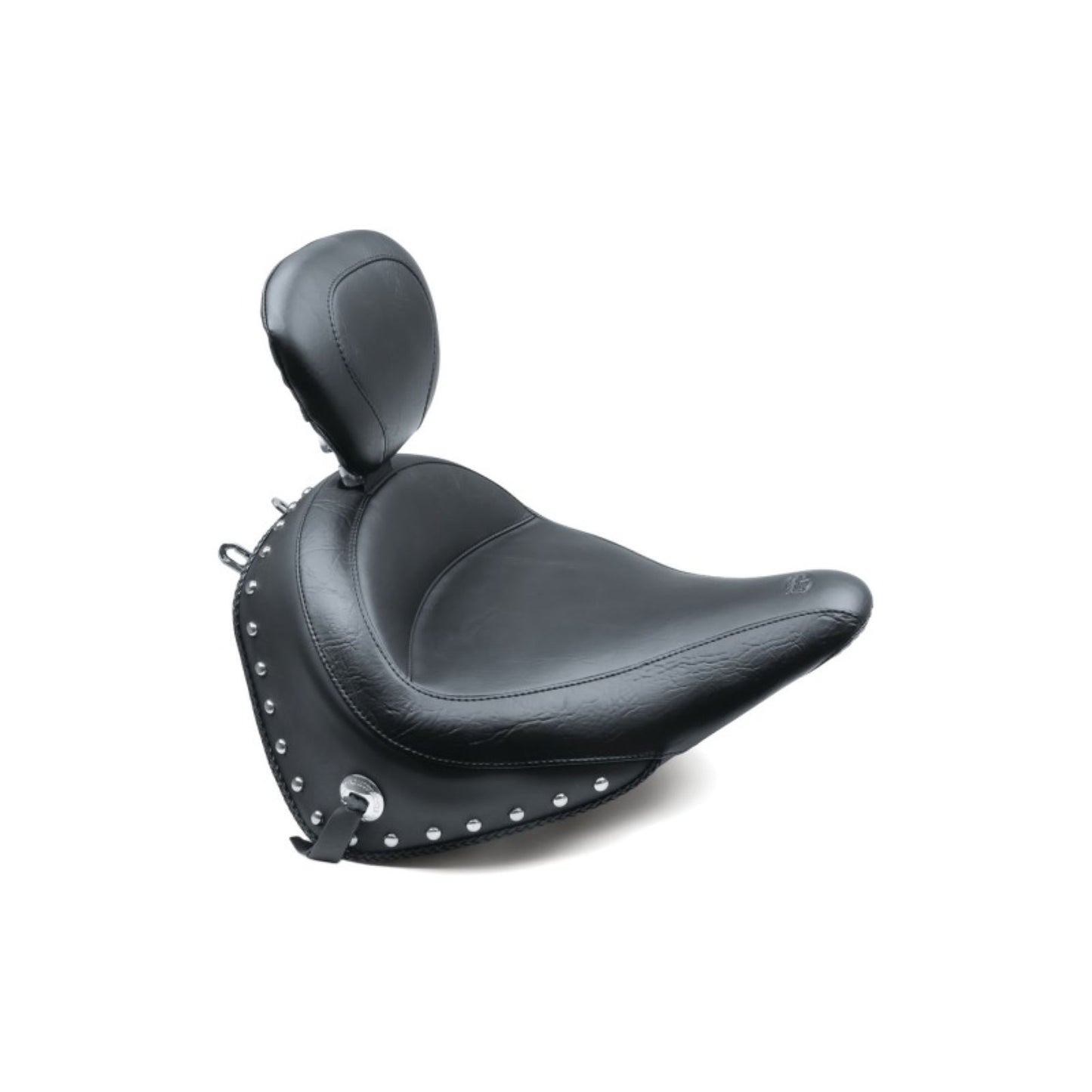 Mustang Motorcycle Products Wide Studded Solo Seat - Driver's Backrest 79915_1674758