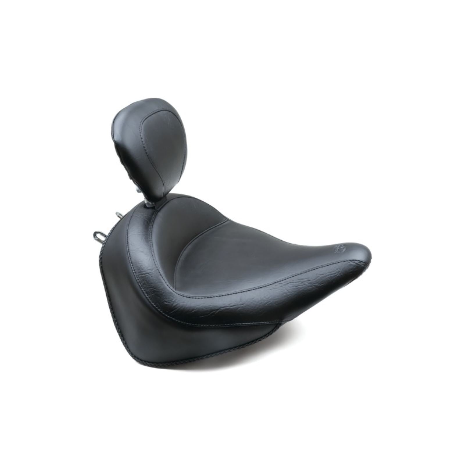 Mustang Motorcycle Products Wide Vintage Solo Seat - Driver's Backrest 79916_1674748