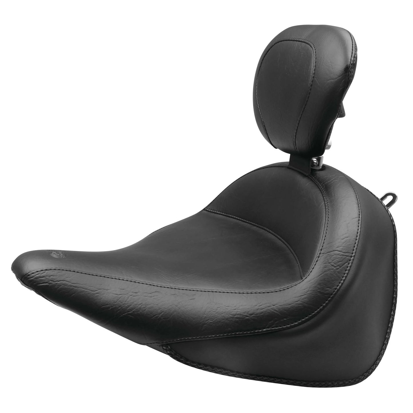 Mustang Motorcycle Products Wide Vintage Solo Seat - Driver's Backrest 79916_105357