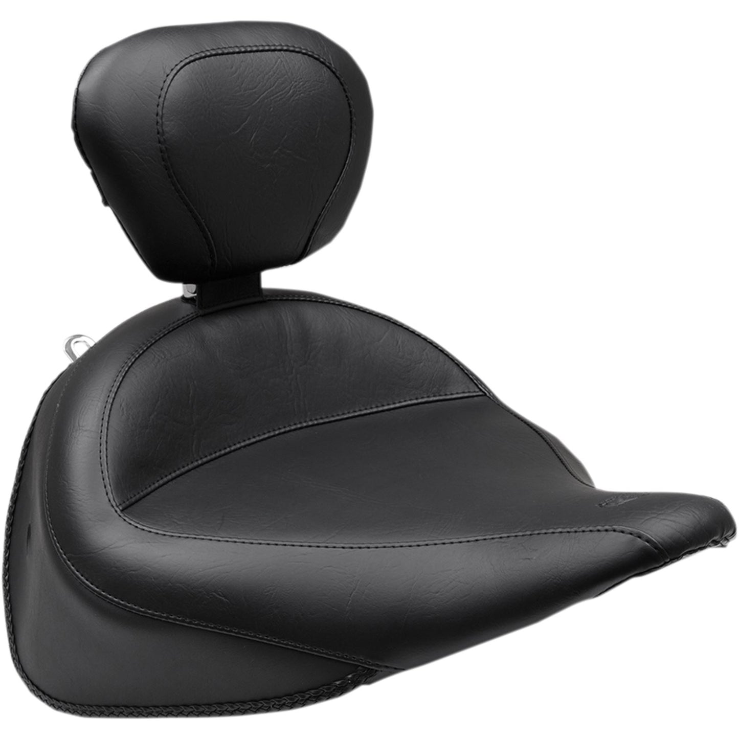 Mustang Motorcycle Products Wide Vintage Solo Seat - Driver's Backrest 79916_447542