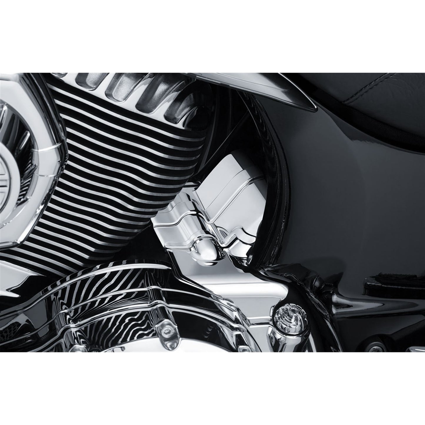 Kuryakyn Transmission Center Cover - Chrome 5696_411473