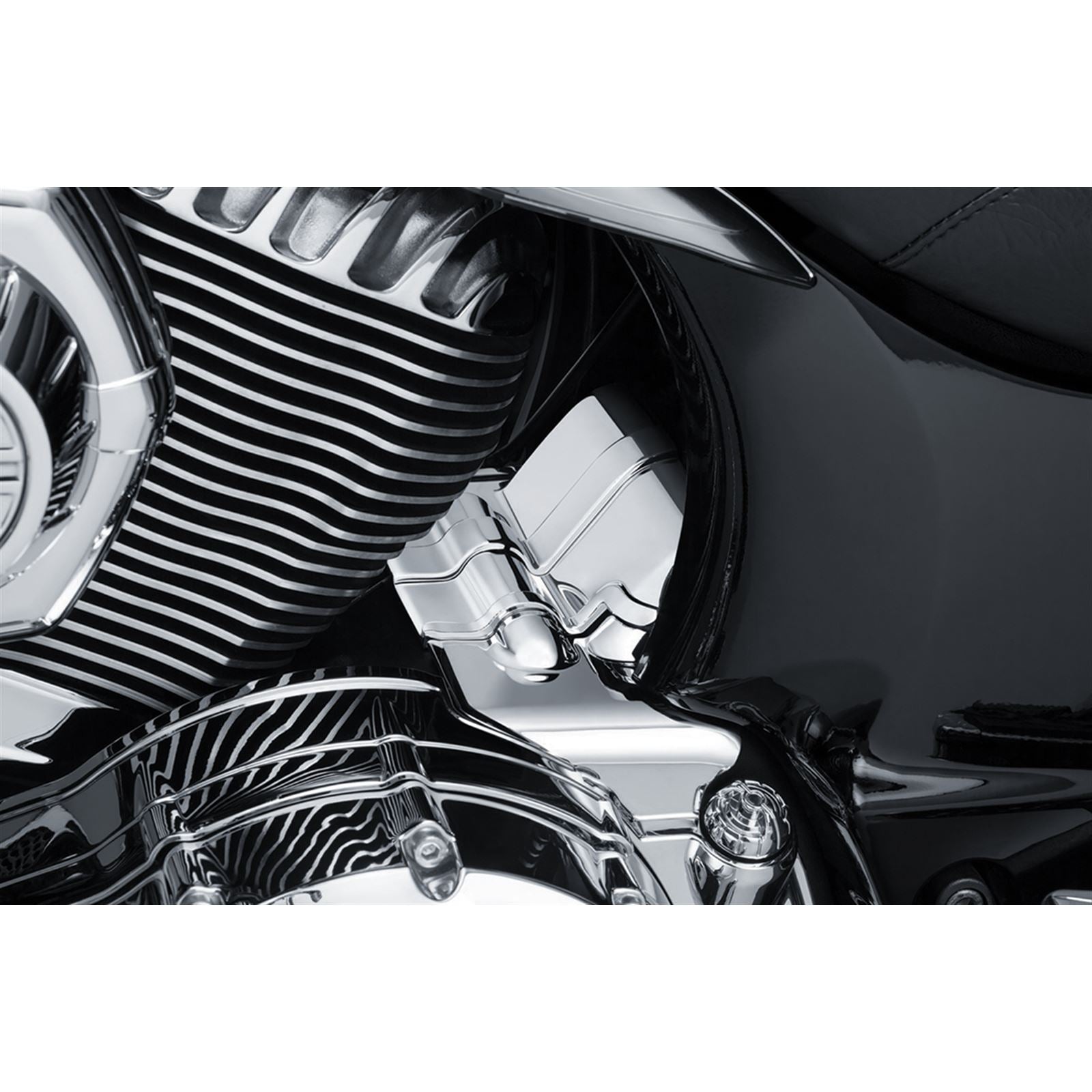Kuryakyn Transmission Center Cover - Chrome 5696_411473