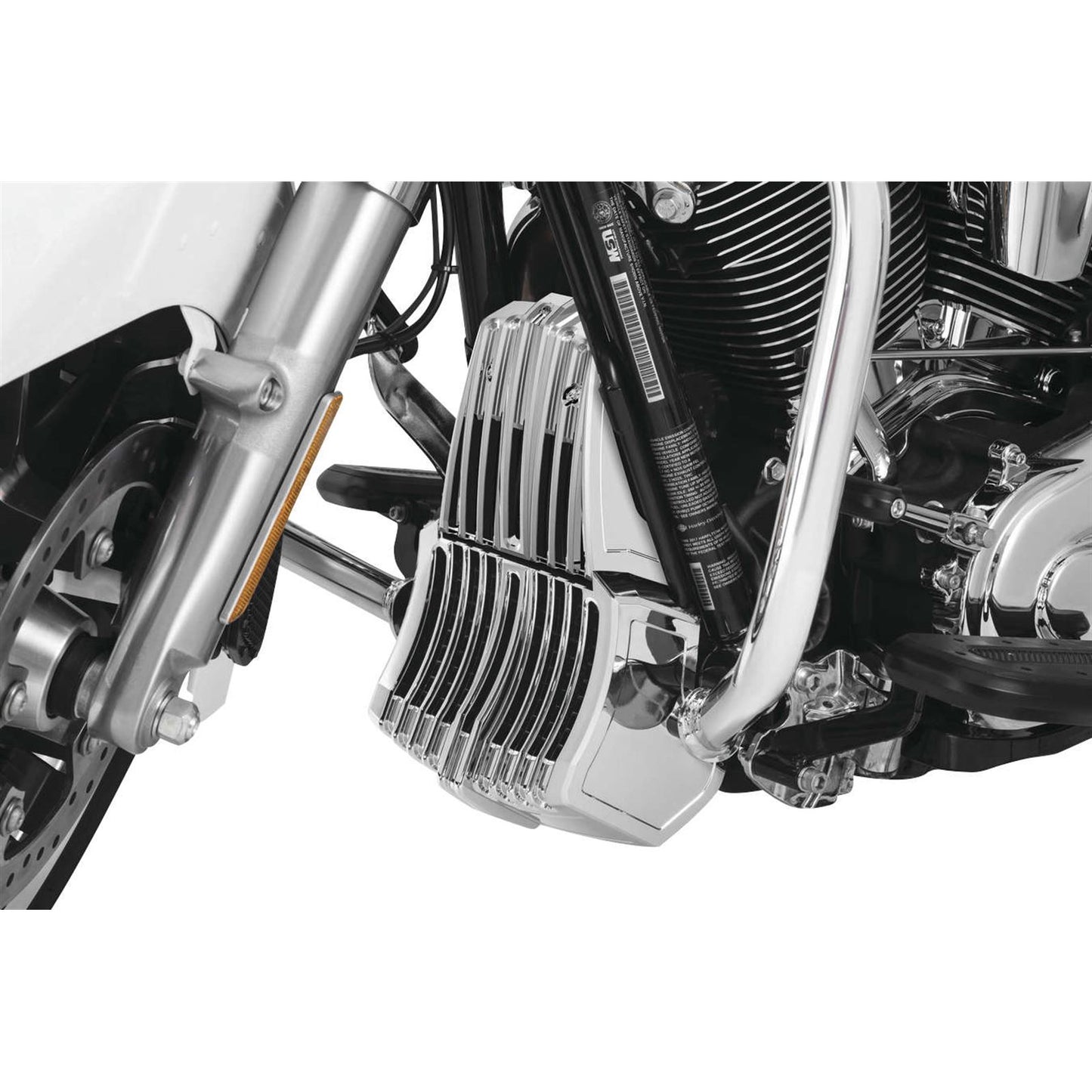 Kuryakyn Oil Cooler Cover - Chrome 6417_105404