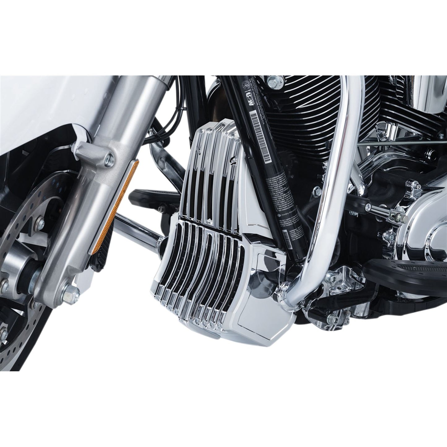 Kuryakyn Oil Cooler Cover - Chrome 6417_411142