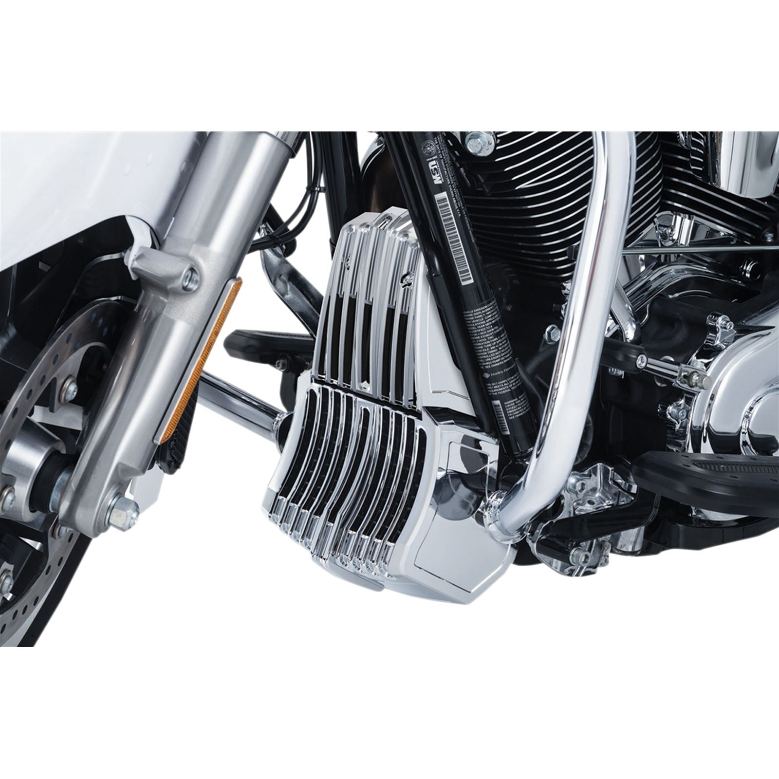 Kuryakyn Oil Cooler Cover - Chrome 6417_411142