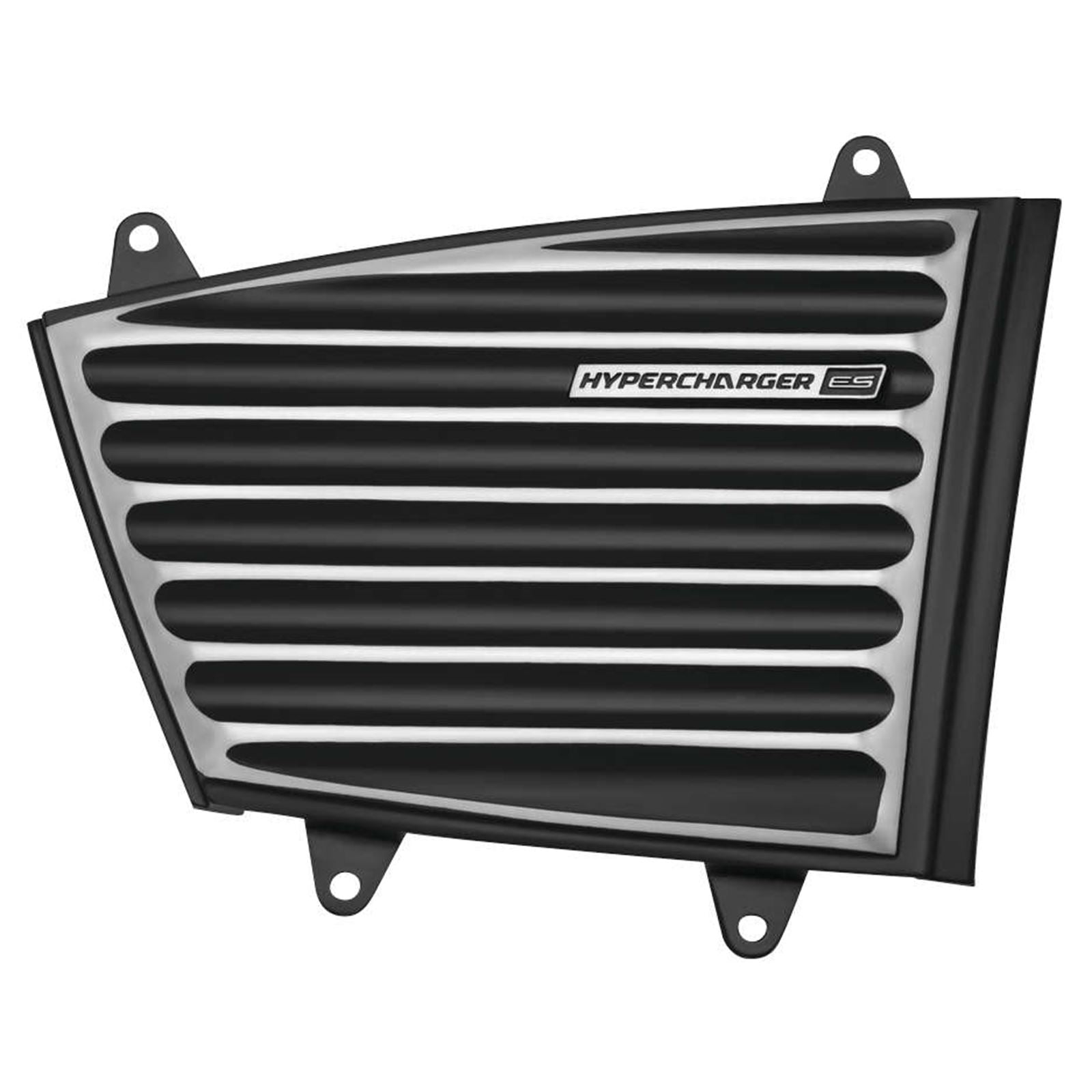 Kuryakyn Cover Hypercharger ES  Chrome/Black 9369_105489