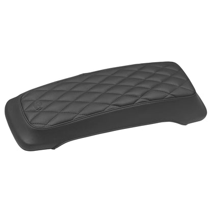 Mustang Motorcycle Products Saddlebag Lid CVR Diamond Black [MPN: 77636]_105515
