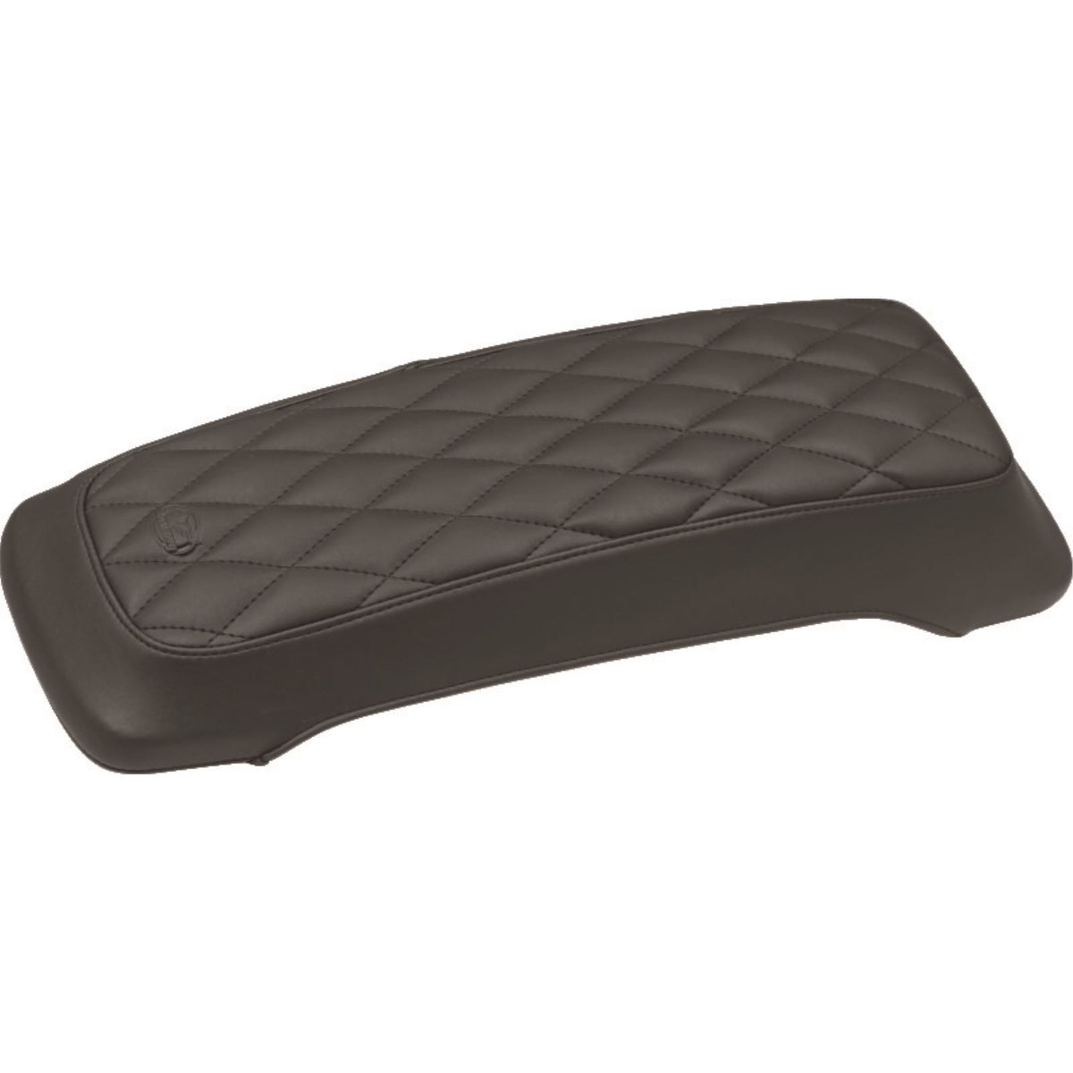 Mustang Motorcycle Products Saddlebag Lid CVR Diamond Black [MPN: 77636]_1674388