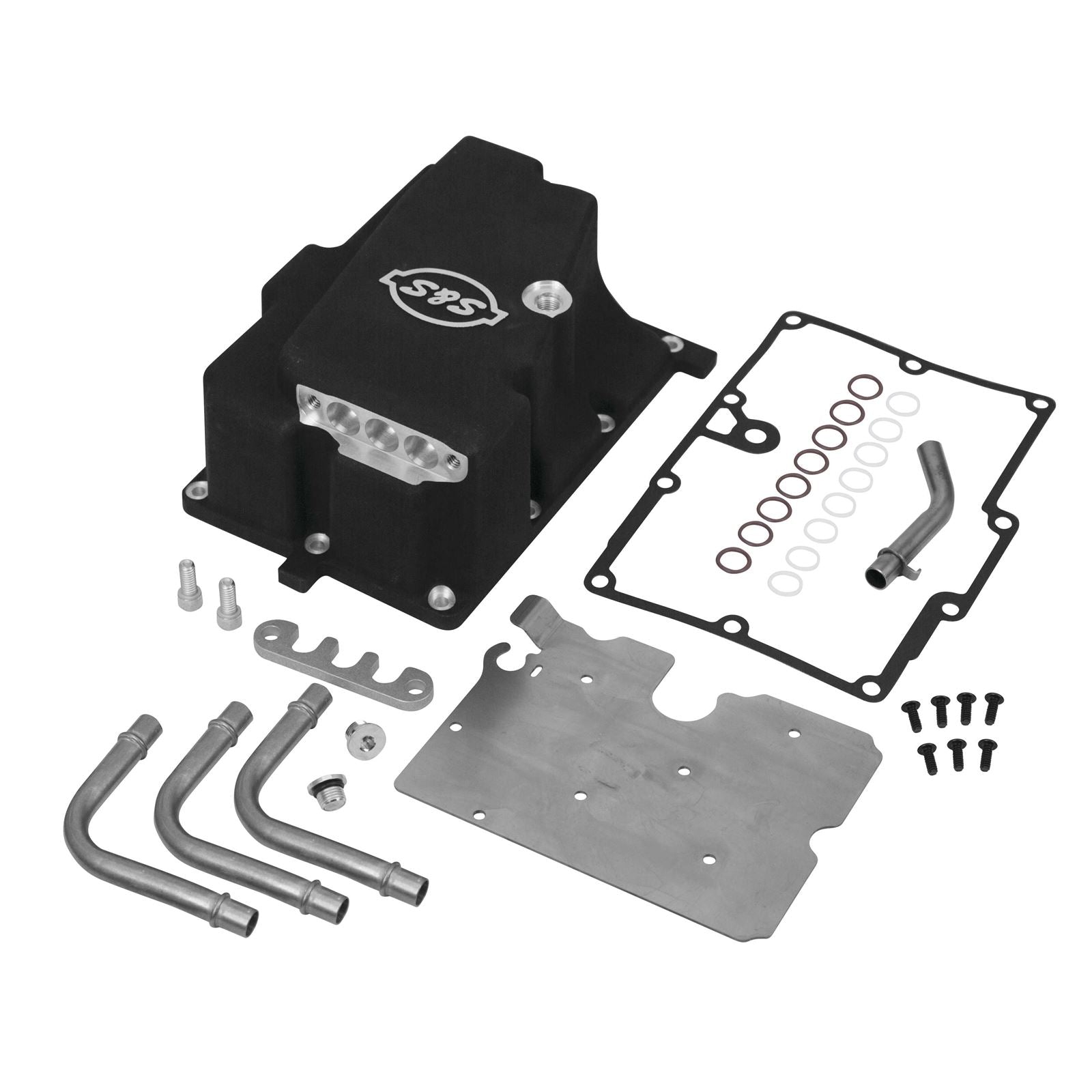 S&S Cycle Motor Install Kit - Black - FXD 310-0870_105524