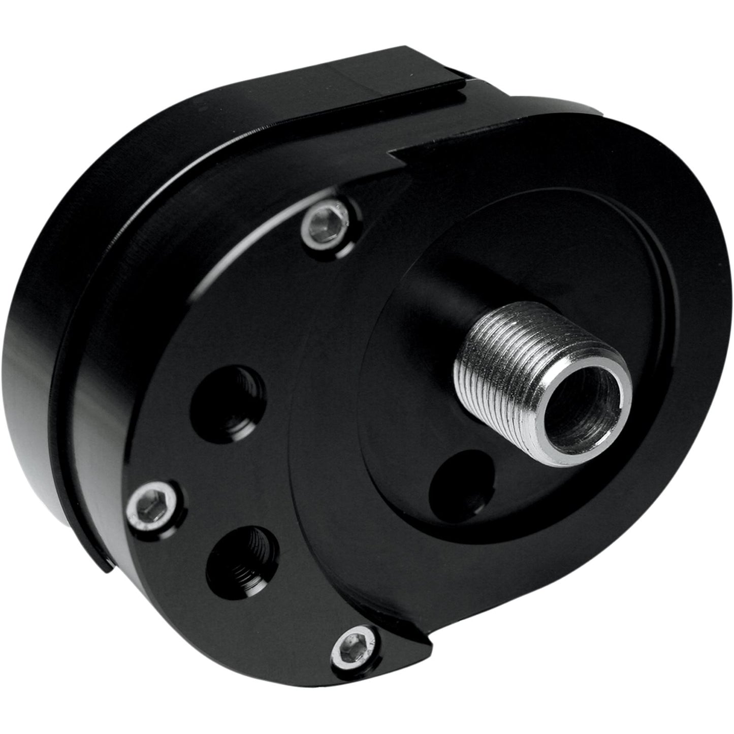 Feuling Offset Oil Filter mount - Black 2022_386825